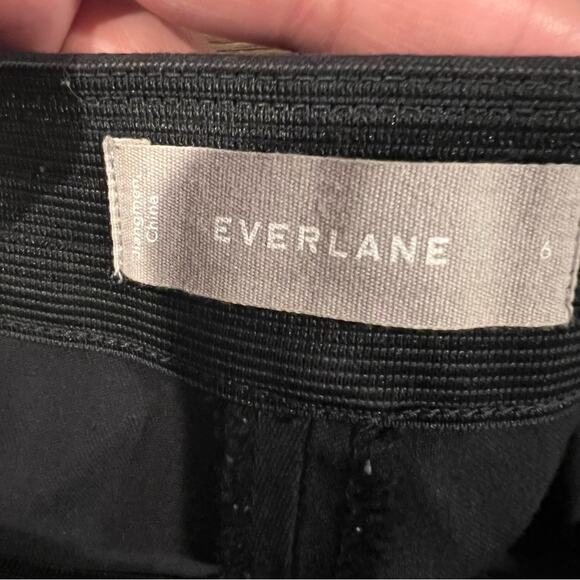Everlane The Side-Zip Stretch Cotton Pant in Navy sz 6 - Picture 5 of 12